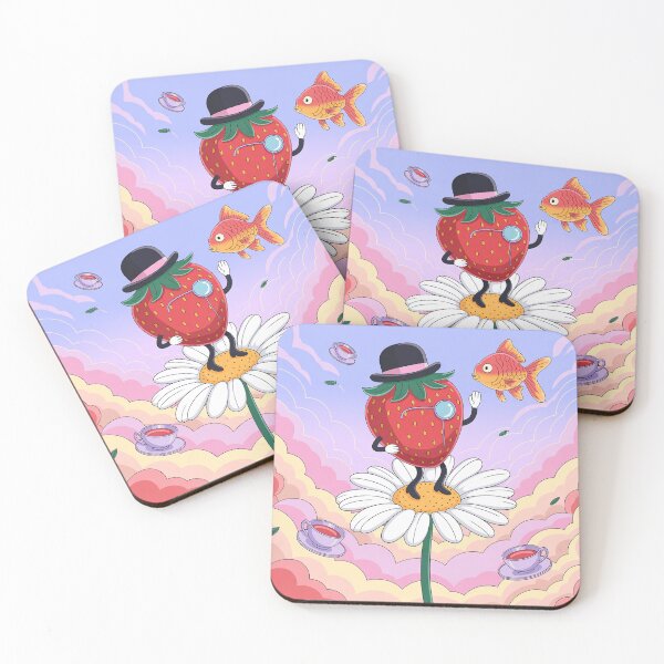 Item preview, Giant strawberry in surrealistic style designed and sold by Lilashakti ⭐️ ⭐️ ⭐️ ⭐️ ⭐️.