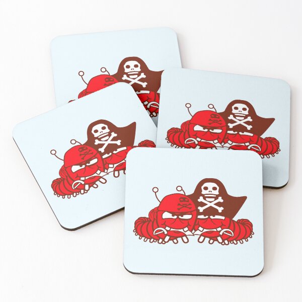 Item preview, 2 Evil Caterpillars Pirates Team Friends Comic Fun designed and sold by shirt-o-mat.