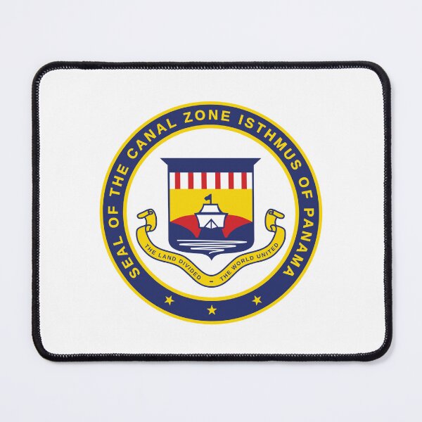 Item preview, Seal of the Canal Zone – Isthmus of Panama Canal designed and sold by The Junto Shop.