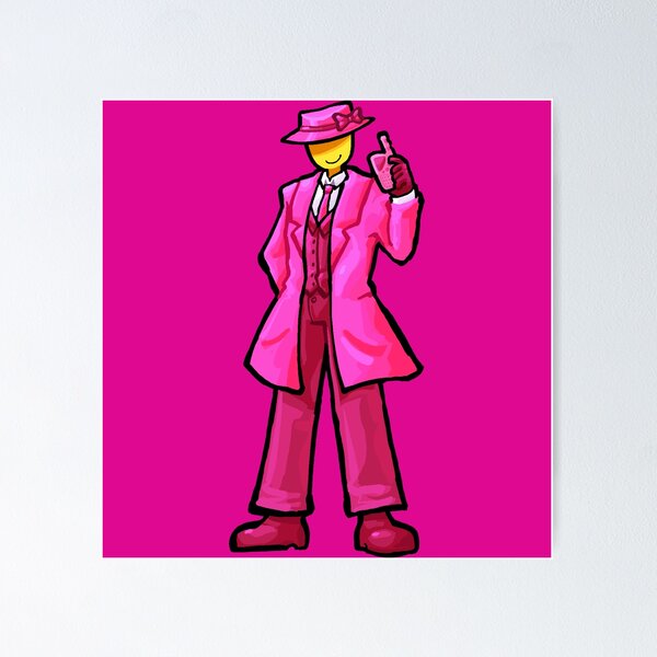 Item preview, Forsaken : Pink Mafiaso designed and sold by funnydoggg.