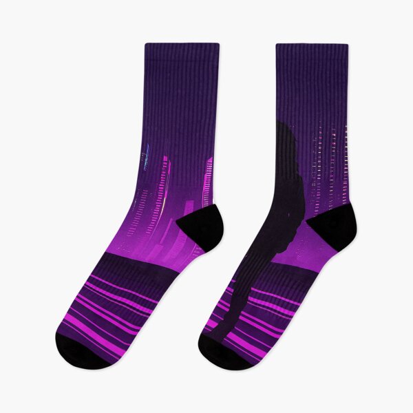 Item preview, Synthwave City designed and sold by MitsukiArt.