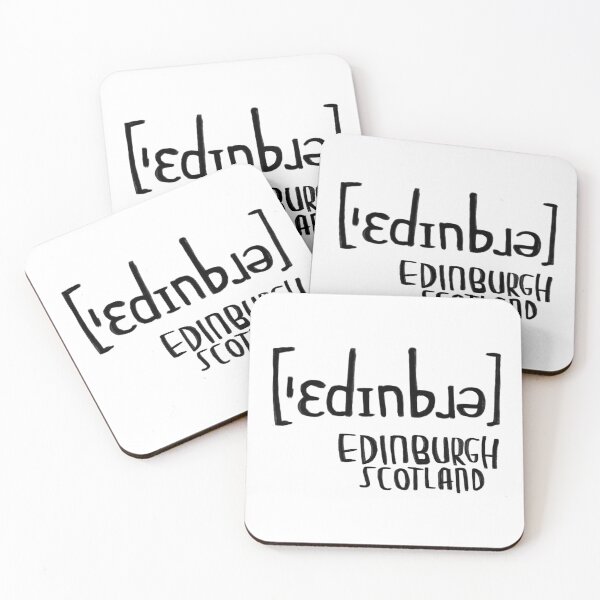 Item preview, Pronunciation Edinburgh Scotland designed and sold by badlydrawnbabe.