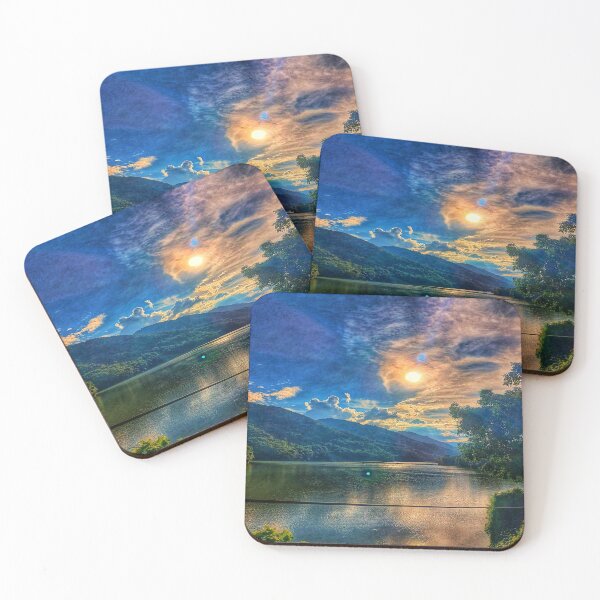 Item preview, Golden Reflections at Fewa Lake designed and sold by Faruk Kalkan Travel Gallery.