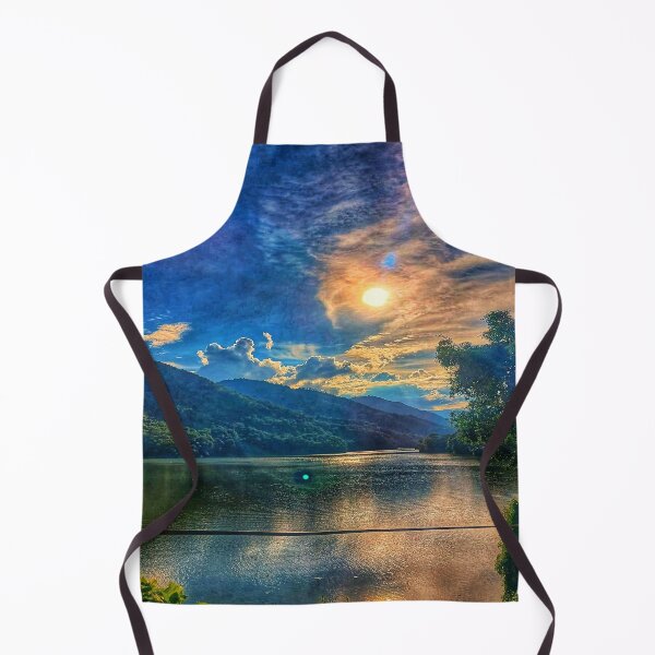 Item preview, Golden Reflections at Fewa Lake designed and sold by Faruk Kalkan Travel Gallery.