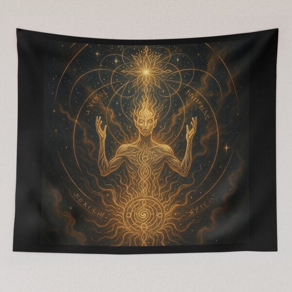 Item preview, Cosmic Ascendant – Fire of the Inner Sun designed and sold by AlexCasati.
