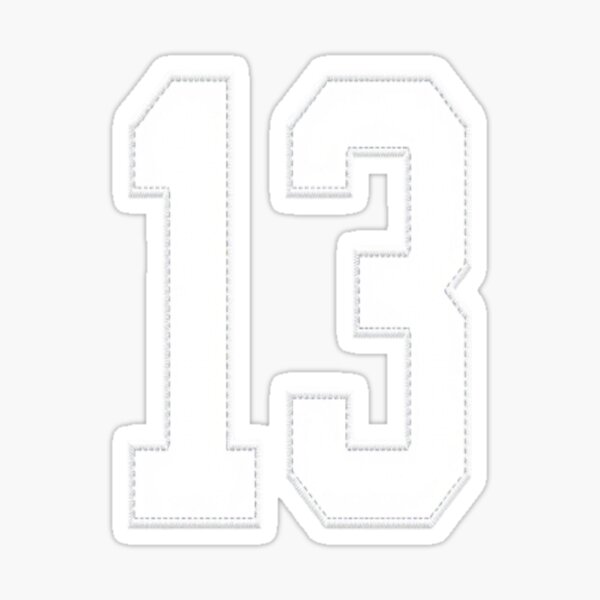 Item preview, Thirteen Lucky Number 13 Tee - Numerically Awesome Threads designed and sold by OUTFITPAW.