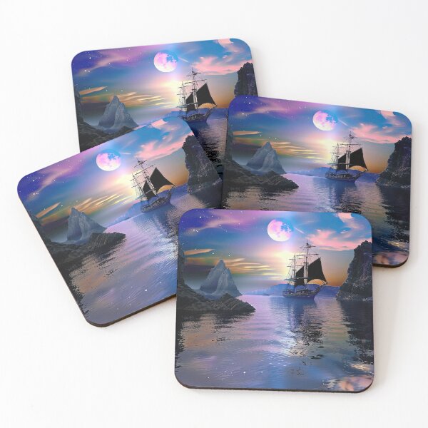 Item preview, Moonlit Voyage Through Enchanted Waters designed and sold by palmyst.