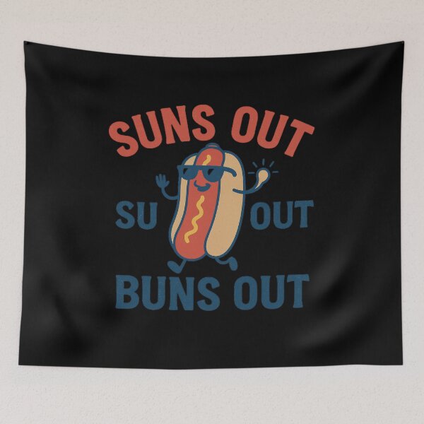 Item preview, Suns Out, Buns Out (Hotdog Edition) designed and sold by ALITOPRINCE.