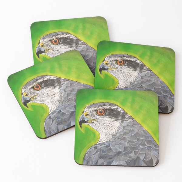 Item preview, Hawk, acryllic on paper designed and sold by jolandanandi.