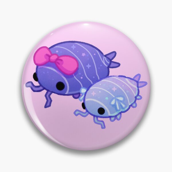 Item preview, Powder blue isopods with ribbons designed and sold by pikaole.