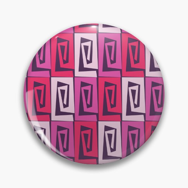Item preview, Modern Abstract Geometric Pinks on Purple  designed and sold by Sharon Schwalbe.