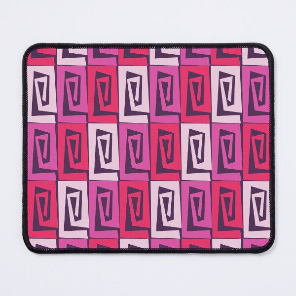 Item preview, Modern Abstract Geometric Pinks on Purple designed and sold by Sharon Schwalbe.