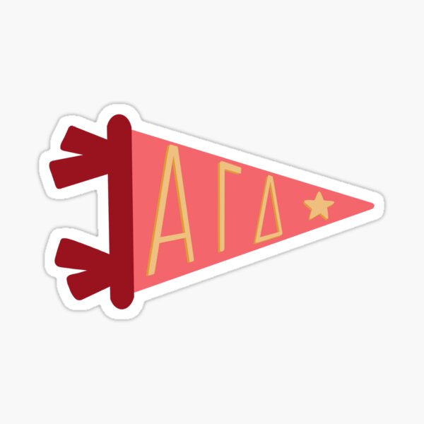 Artikel-Vorschau von Alpha Gamma Delta Banner, designt und verkauft von Audrizzle's Art.
