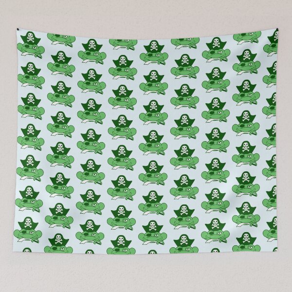 Item preview, Frog Captain Hat Toad Funny Cool Comic Cartoon Fun designed and sold by shirt-o-mat.