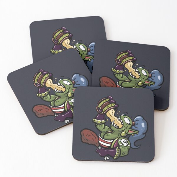 Item preview, Space Pirate Gobbo drinks some Grog designed and sold by BowlerHatBazzar.