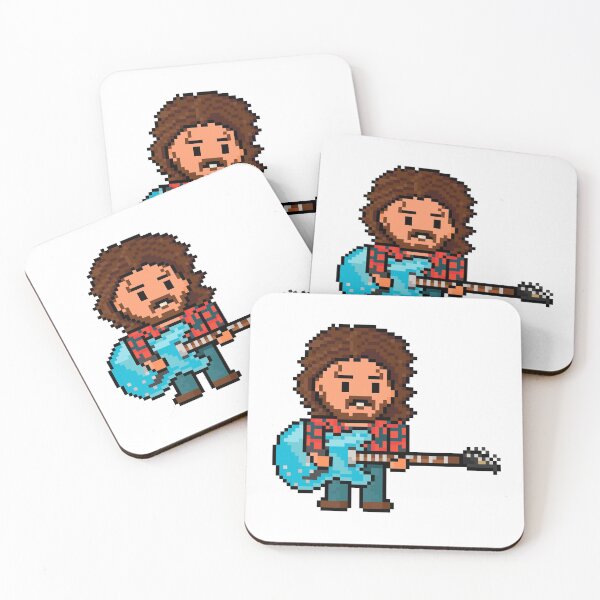 Item preview, Rock Battle Awesome Pixel Rock Guitarist designed and sold by gkillerb.