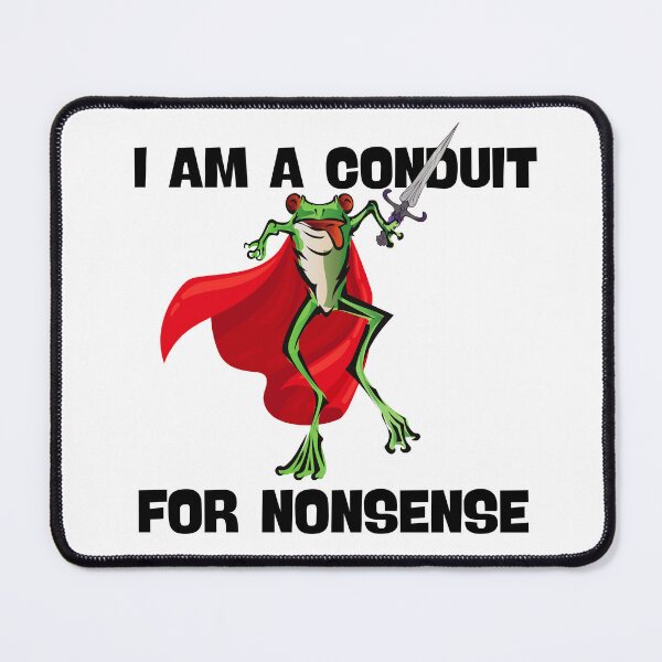 Item preview, I Am Driving For Nonsense Funny Frog designed and sold by ZACK ART.