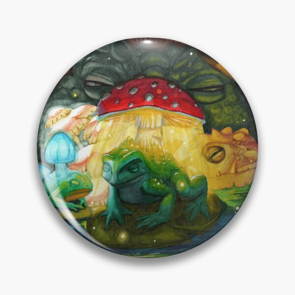 Item preview, Mushroom Frogs and Toads designed and sold by OhhSeeDeeWorks.