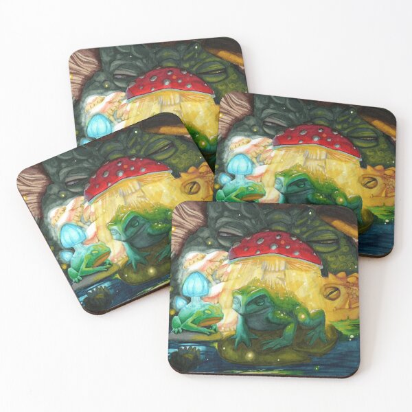 Item preview, Mushroom Frogs and Toads designed and sold by OhhSeeDeeWorks.
