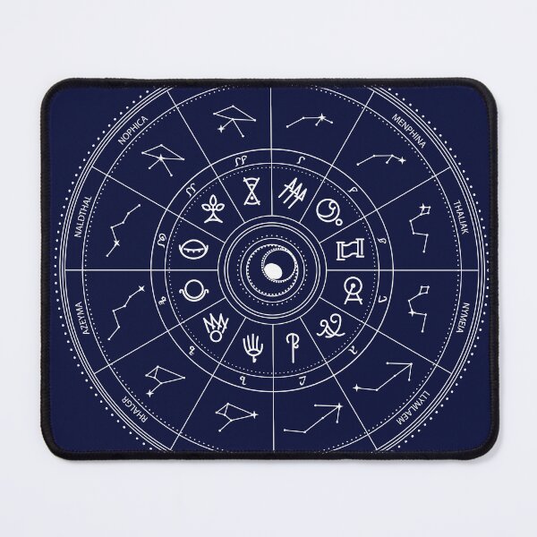 Item preview, Eorzea Zodiac Star Chart designed and sold by prinzbydesign.
