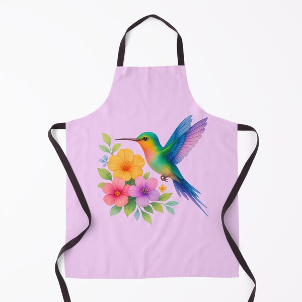 Item preview, Hummingbird and Spring Flowers designed and sold by branaghbel.