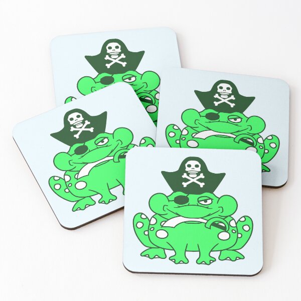 Item preview, Frog Captain Hat Toad Funny Cool Comic Cartoon Fun designed and sold by shirt-o-mat.