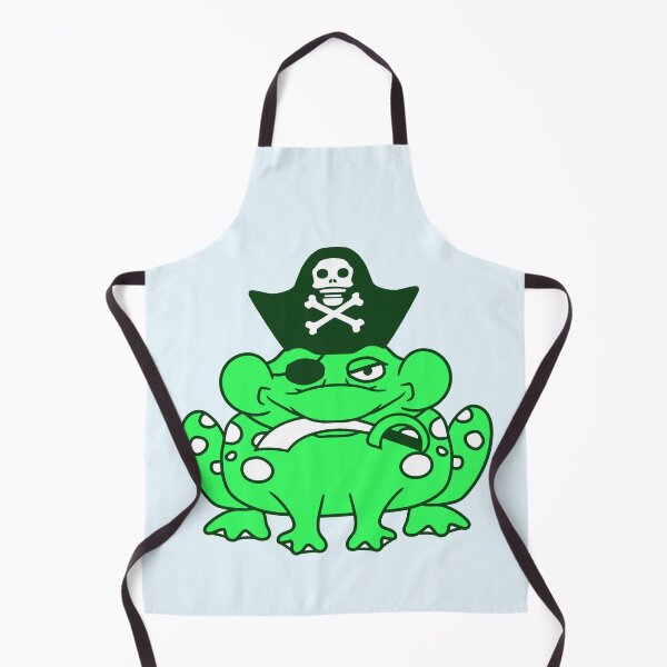 Item preview, Frog Captain Hat Toad Funny Cool Comic Cartoon Fun designed and sold by shirt-o-mat.