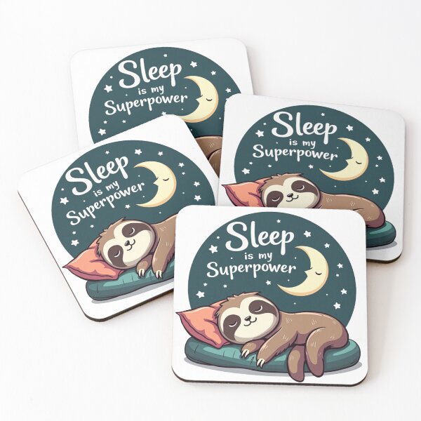 Item preview, Sleep Is My Superpower Lazy Day Tee designed and sold by PopPrismDesigns.