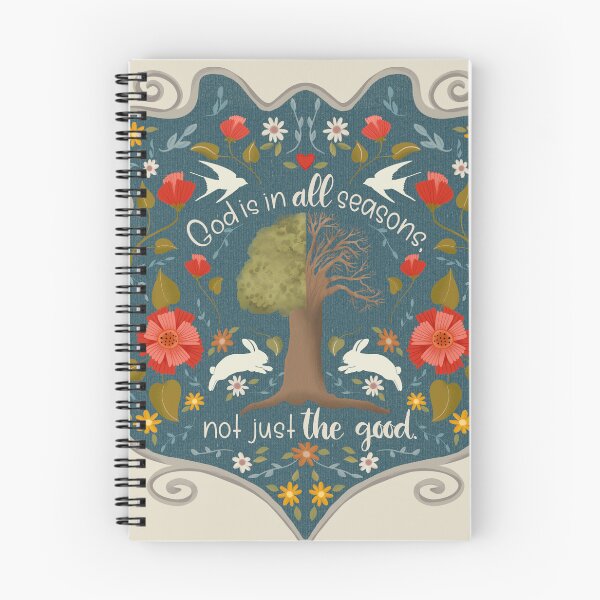 Item preview, God is in All Seasons designed and sold by Willow & Grace Designs.