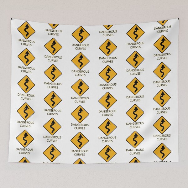 Item preview, Dangerous Curves designed and sold by PingusTees.