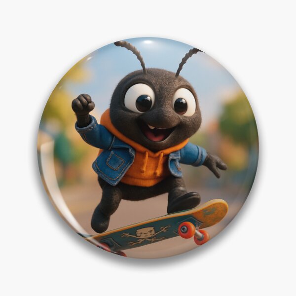 Item preview, Skater Darkling Beetle in Style designed and sold by Sillytoe.