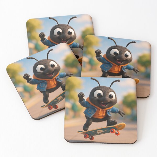 Item preview, Skater Darkling Beetle in Style designed and sold by Sillytoe.