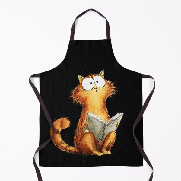 Item preview, funny Cat Is Reading designed and sold by mando24895.