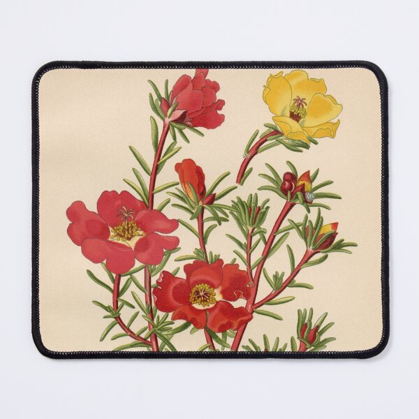 Item preview, Vintage Purslane Flowers designed and sold by Bruiserstang.