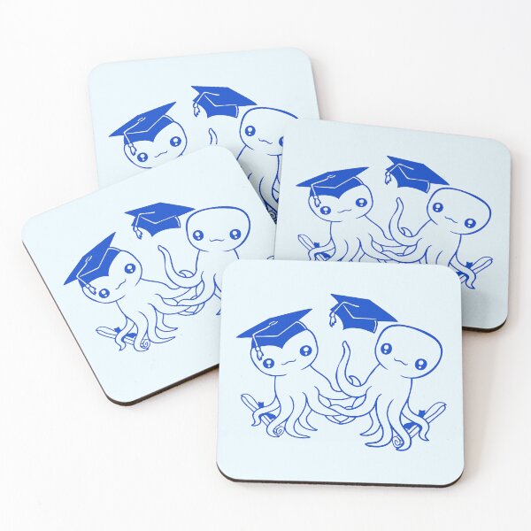 Item preview, 2 Octopus two graduation passed college friends designed and sold by shirt-o-mat.