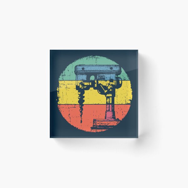 Item preview, Power Drill Pop Art – Retro Tool Enthusiast Gift designed and sold by TuncGK.