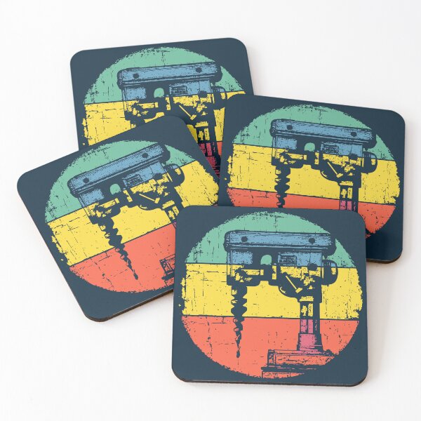 Item preview, Power Drill Pop Art – Retro Tool Enthusiast Gift designed and sold by TuncGK.