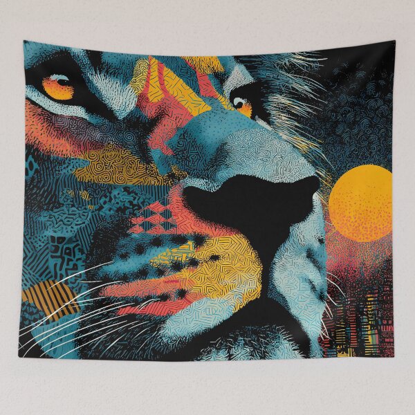 Item preview, Uncaged Lion designed and sold by AutoPopStudio.