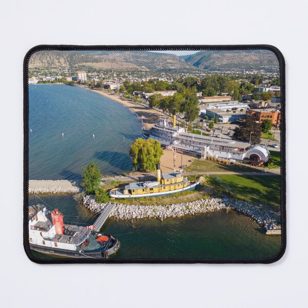 Item preview, Penticton Okanagan Lake SS Sicamous Okangan Valley Aerial designed and sold by Kevin Miller Photography.