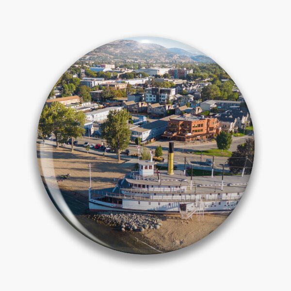 Item preview, Penticton Okanagan Lake SS Sicamous Okangan Valley Aerial designed and sold by Kevin Miller Photography.