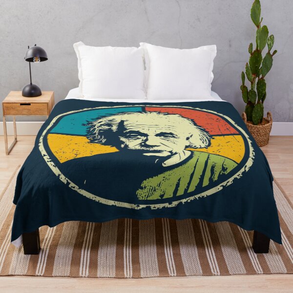 Item preview, Einstein in Color – Retro Genius Pop Portrait designed and sold by TuncGK.