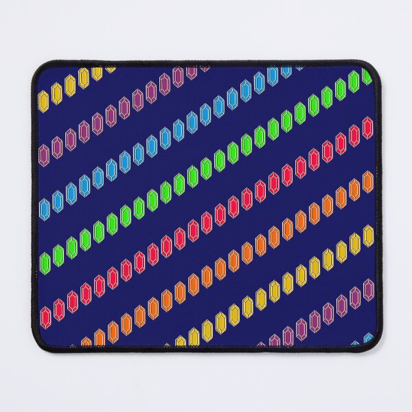 Item preview, Rainbow Rupee Stripes designed and sold by prinzbydesign.