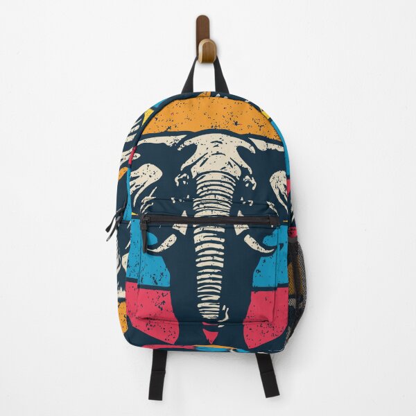 Item preview, Retro Elephant – Bold Wildlife Pop Art designed and sold by TuncGK.
