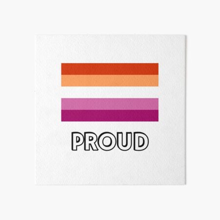 Item preview, PROUD LESBIAN Pride Month Flags designed and sold by Inspirationmotivation.