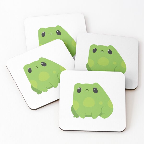 Item preview, Cute Green Kawaii Frog – Adorable Frog Illustration in Japanese Style designed and sold by Blueprint&co.