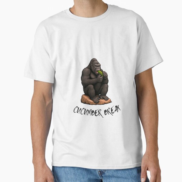 Item preview,  Gorilla, Cucumber Break designed and sold by Ctrl+Print.