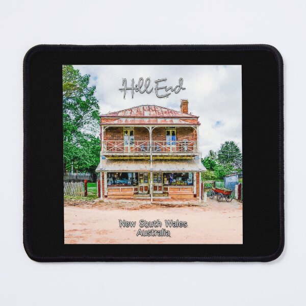 Item preview, Northey’s Store - Hill End, NSW Australia Painting Print designed and sold by Michael van der Hoorn.