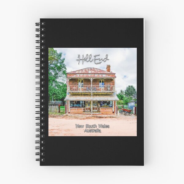 Item preview, Northey’s Store - Hill End, NSW Australia Painting Print designed and sold by Michael van der Hoorn.