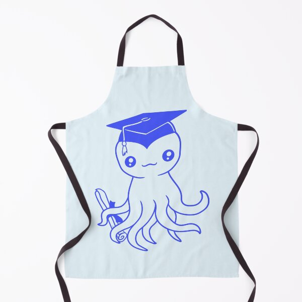 Item preview, Octopus graduation high school diploma passed cute designed and sold by shirt-o-mat.