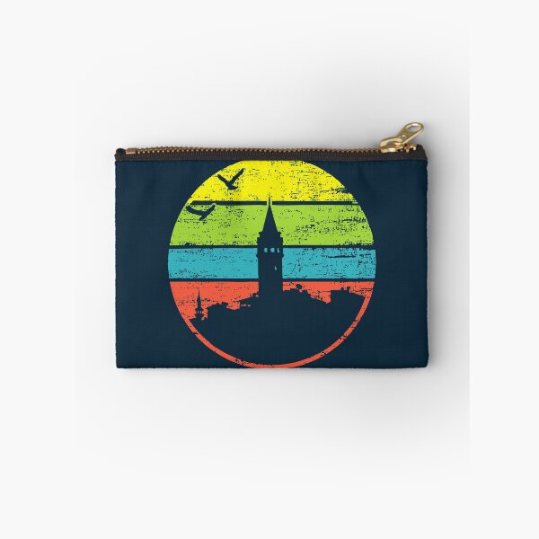 Item preview, Galata Tower Retro – Istanbul Cityscape with Vintage Flair designed and sold by TuncGK.